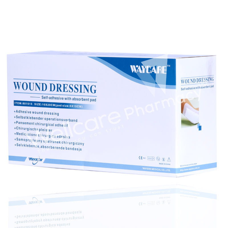 Waycare Wound Dressing Plaster 10x20 Cm 25'S
