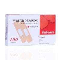 Wayplast Adhesive Bandages 19x72 Mm Fabric 100'S