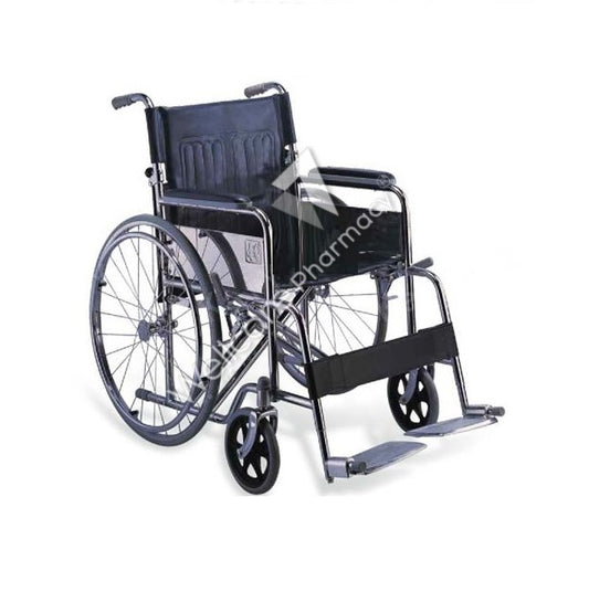 Wcp Ky874 Chromed Steel Wheel Chair