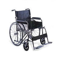 Wcp Ky874 Chromed Steel Wheel Chair