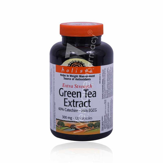 WEBBER NATURAL EXTRA STRENGTH GREEN TEA EXTRACT CAPSULES 120'S