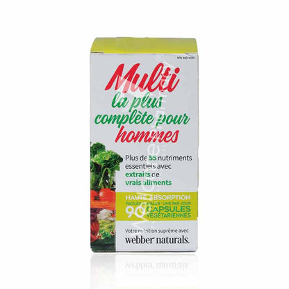 Webber Natural Men Most Complete Multi Capsules 90'S