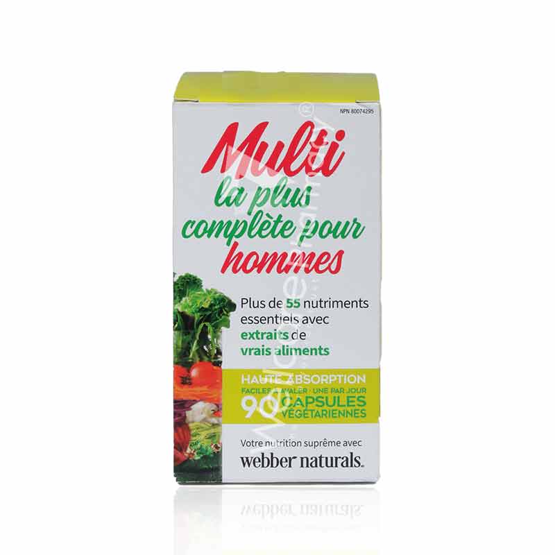 Webber Natural Men Most Complete Multi Capsules 90'S Webber Natural Men Most Complete Multi Capsules 90'S