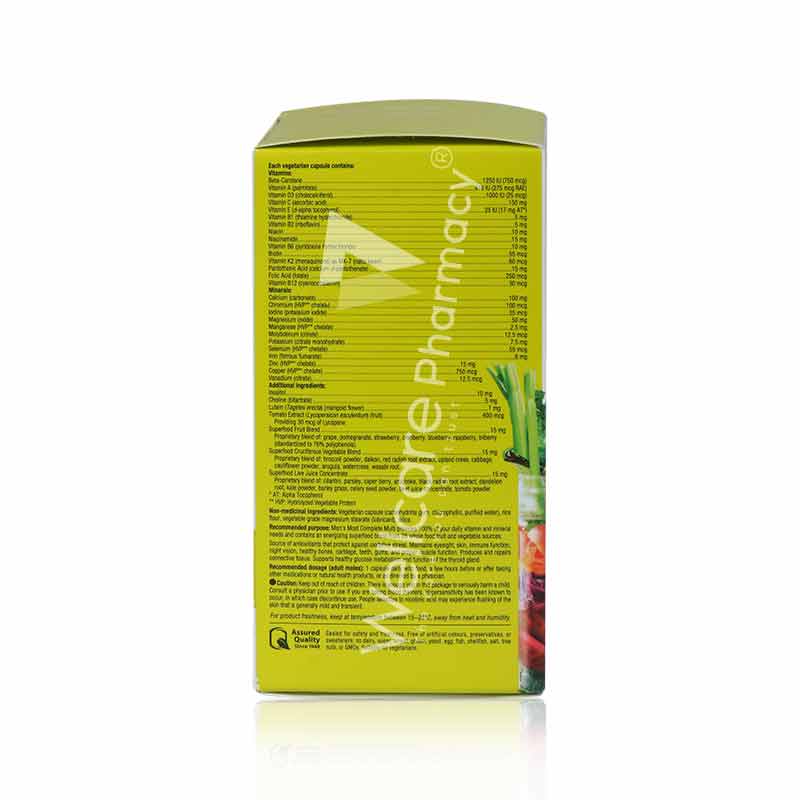 Webber Natural Men Most Complete Multi Capsules 90'S Webber Natural Men Most Complete Multi Capsules 90'S