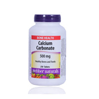 Webber Naturals Calcium Carbonate 500Mg Tablets 250'S