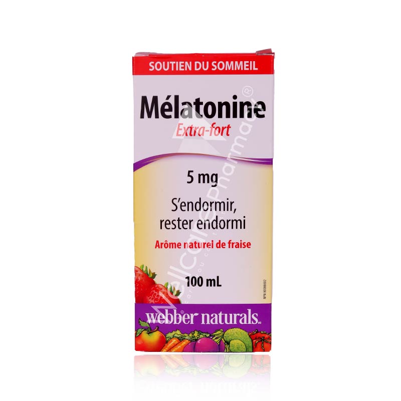 Webber Naturals Melatonin Extra Strength Liquid 100Ml