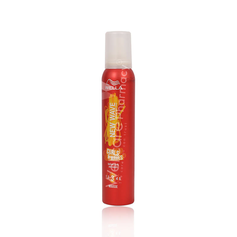 Wella New Wave Hair Mousse Curls&Waves No3 200Ml