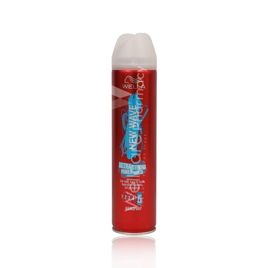 Wella New Wave Hair Spray Ultra Strong Power Hold No5 250Ml