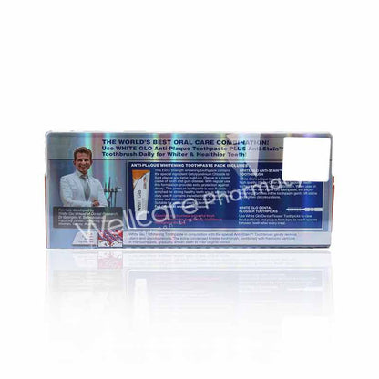 White Glo Anti-Plaque Whitening Toothpaste 150G