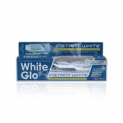 White Glo Instant White Toothpaste 150G