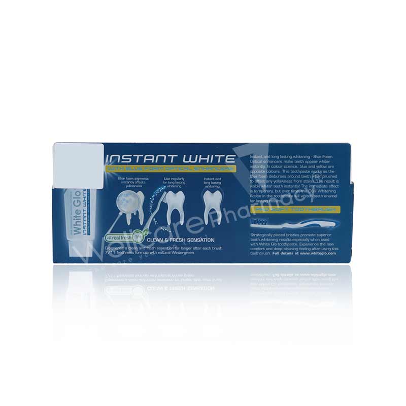 White Glo Instant White Toothpaste 150g