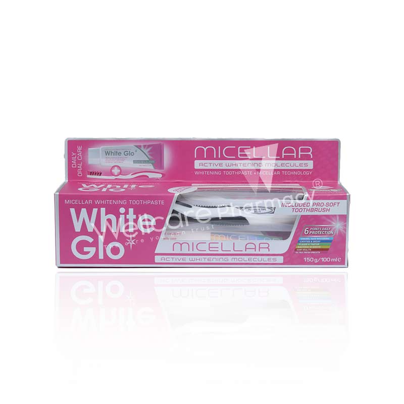 White Glo Micellar Toothpaste 150G