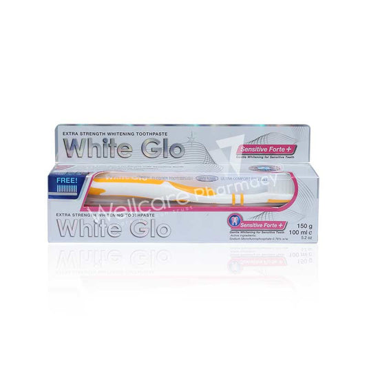 White Glo Sensitive Forte Toothpaste 150G