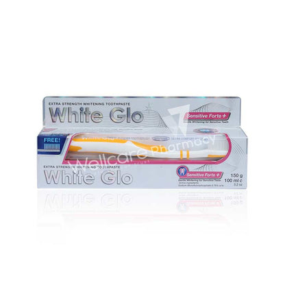 White Glo Sensitive Forte Toothpaste 150G