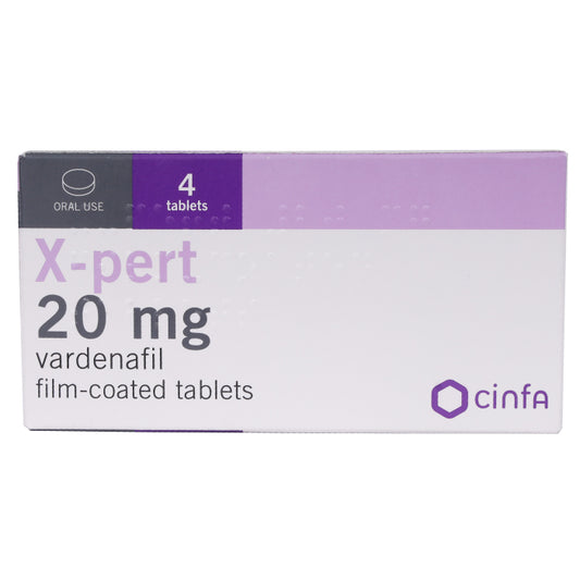 X-PERT 20MG TABLETS 4'S