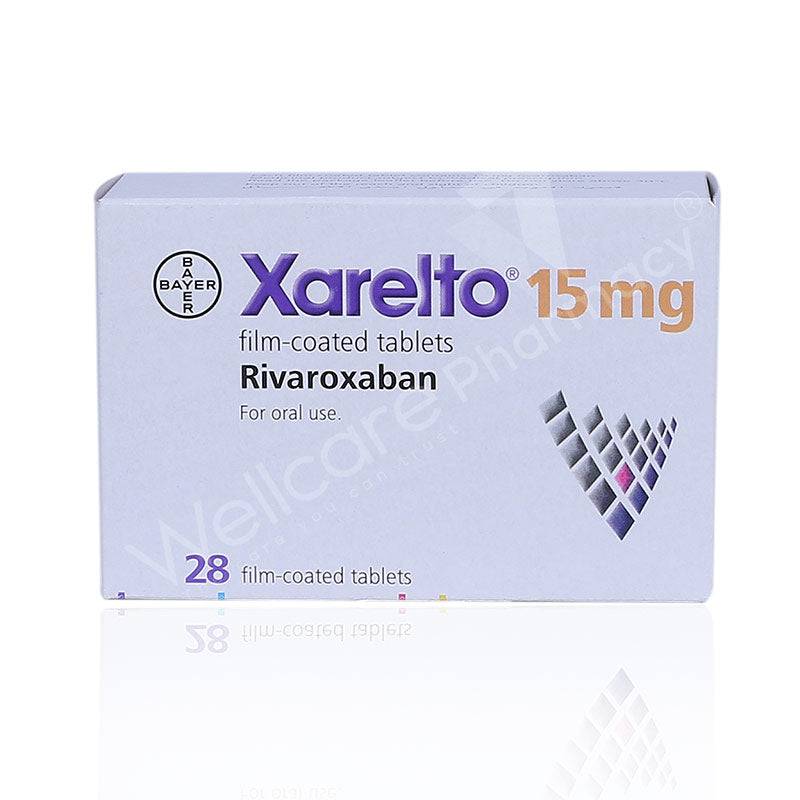 xarelto 15mg b/28ces