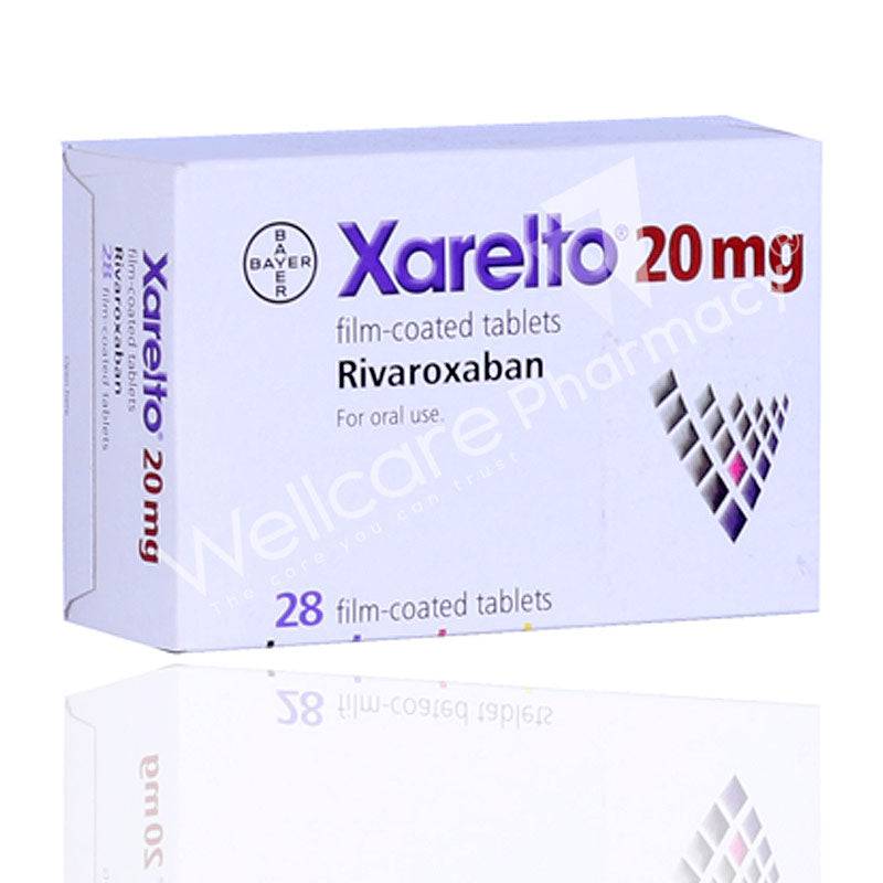 Xarelto 20Mg Tablets 28'S Xarelto 20Mg Tablets 28'S