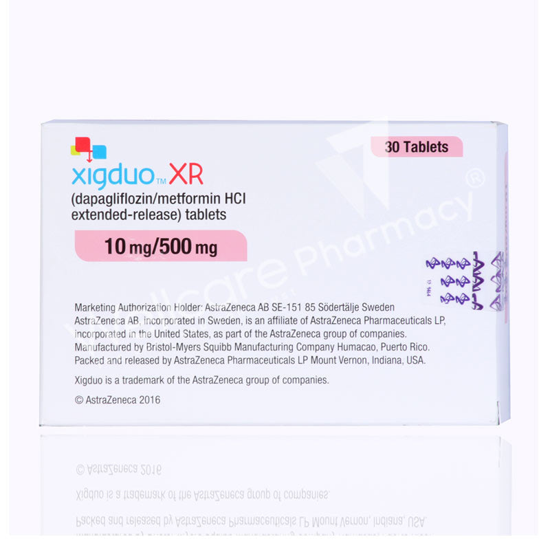 Xigduo Xr 10Mg/500Mg 30'S