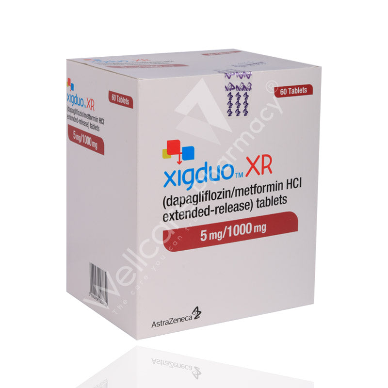 Xigduo Xr 5Mg/1000Mg 6X10 60'S