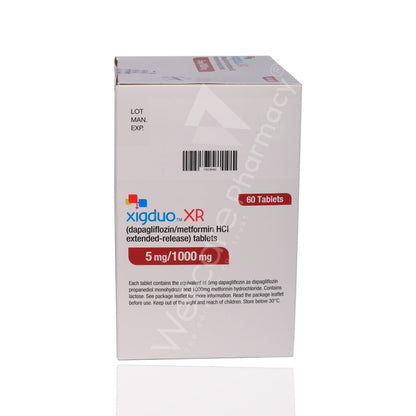 Xigduo Xr 5Mg/1000Mg 6X10 60'S