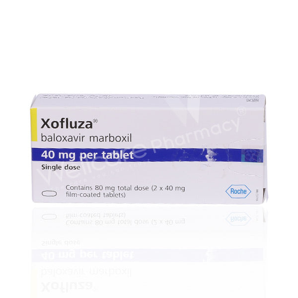 Xofluza 40Mg Film Coated Tablets 2'S