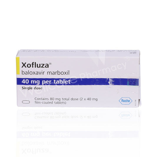 Xofluza 40Mg Film Coated Tablets 2'S