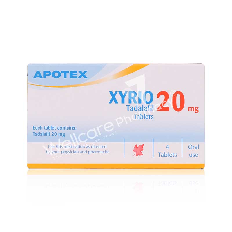 Xyrio 20mg Tablets 4'S