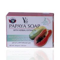 Yc Papaya Soap With Herbal Extracts 100gm