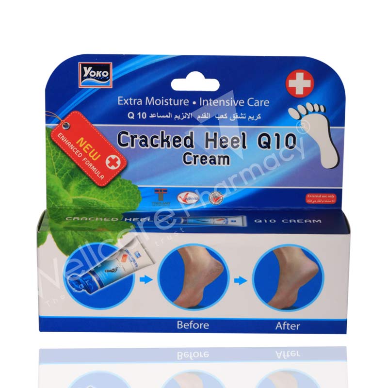 Yoko Cracked Heel Q10 Cream 50g