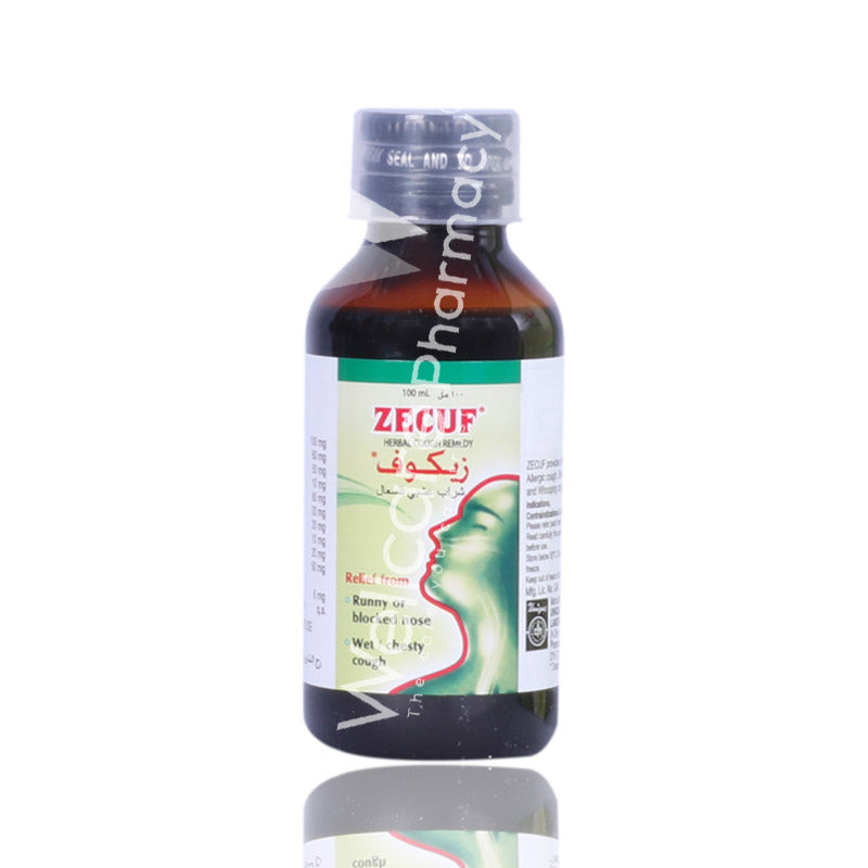 Zecuf Herbal Cough Syrup 100Ml