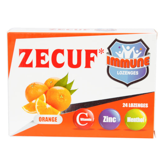 Zecuf Immune Lozenges Orange 24'S