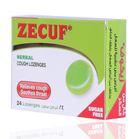 Zecuf Sugar Free Herbal Lozenges 24'S
