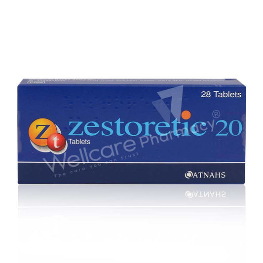 Zestoretic 20/12.5mg Tablets 28'S