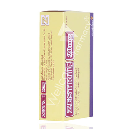 Zestril 20mg Tablets 28'S