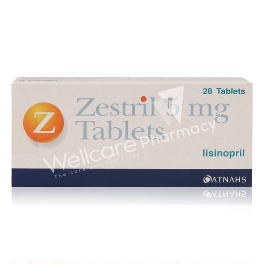 Zestril 5mg Tablets 28'S