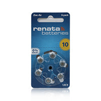 Zinc Air-10 Battery Set 6'S