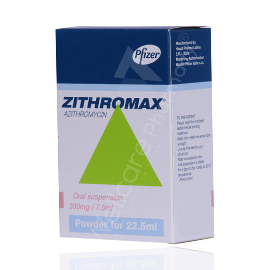 Zithromax 300Mg Suspension 22.5Ml