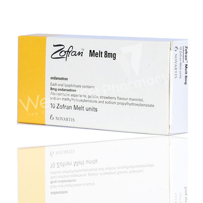 Zofran Melt 8mg Tablets 10'S