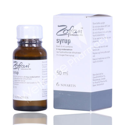 Zofran Syrup 50ml - Wellcare Pharmacy