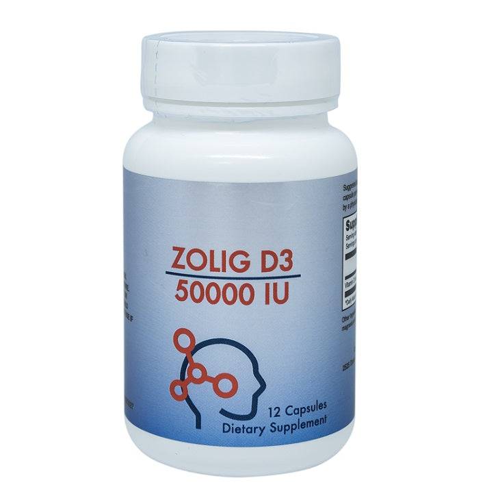 Zolig D3 50000 Iu Capsules 12'S