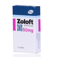 Zoloft 50mg Tablets 15'S