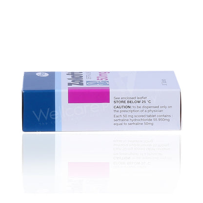 Zoloft 50Mg Tablets 30'S