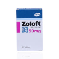 Zoloft 50Mg Tablets 30'S