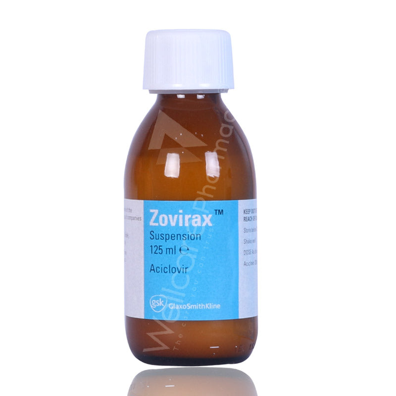 Zovirax 200mg Oral Suspension 125ml