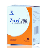 Zycef 200Mg Capsules 12'S