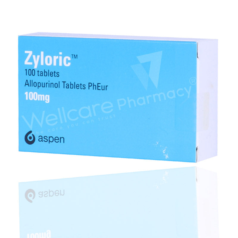 Zyloric 100mg Tablets 100'S