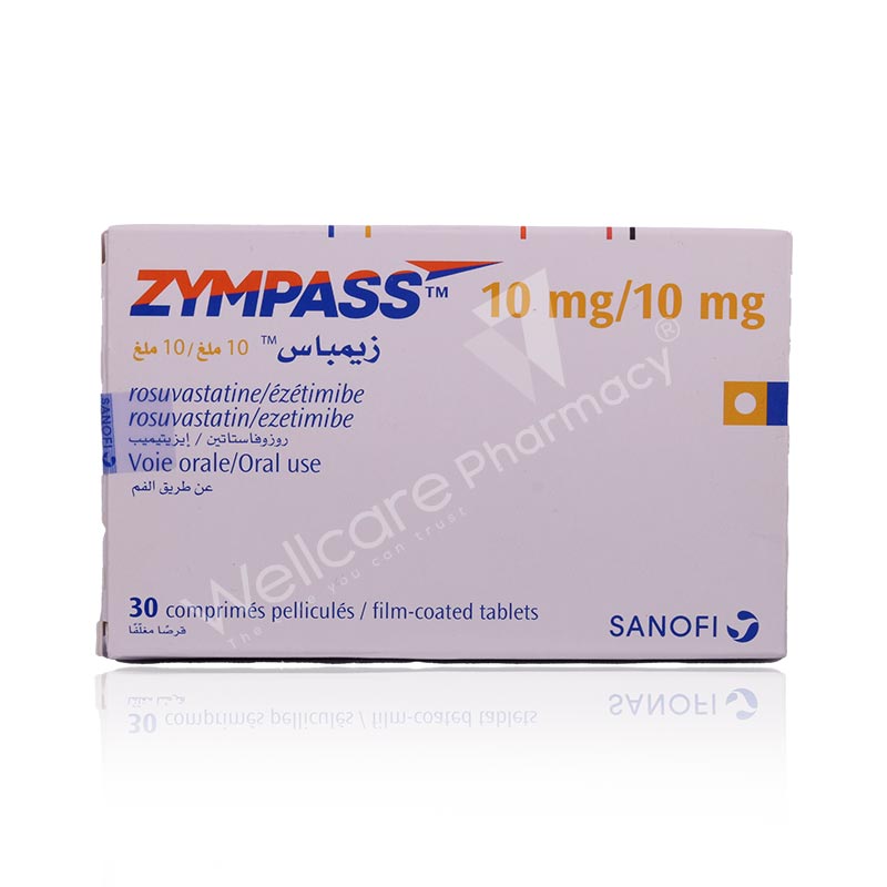 Zympass 10mg/10mg Tablets 30'S