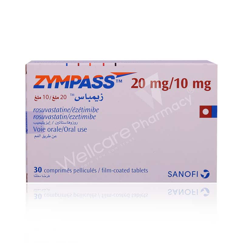 Zympass 20mg/10mg Tablets 30'S