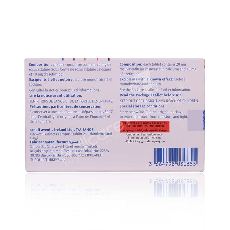 Zympass 20mg/10mg Tablets 30'S