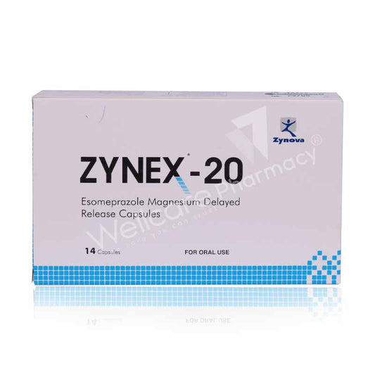 Zynex 20Mg Capsules 14'S